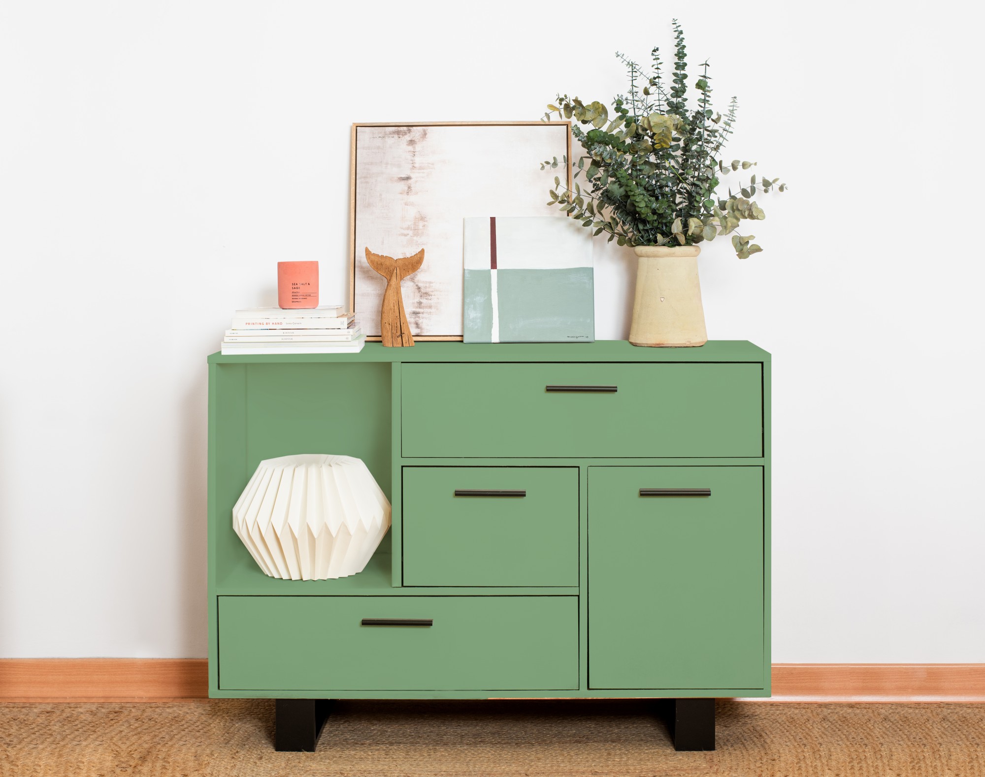 EGGSHELL PAINT EP-07 GREEN GREY